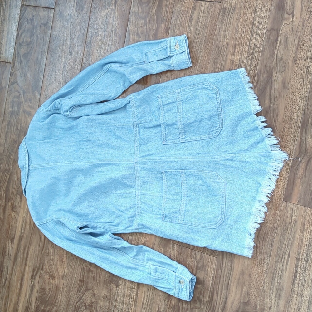 Free People Denim Mini Dress *Read Description* - Picture 2 of 10